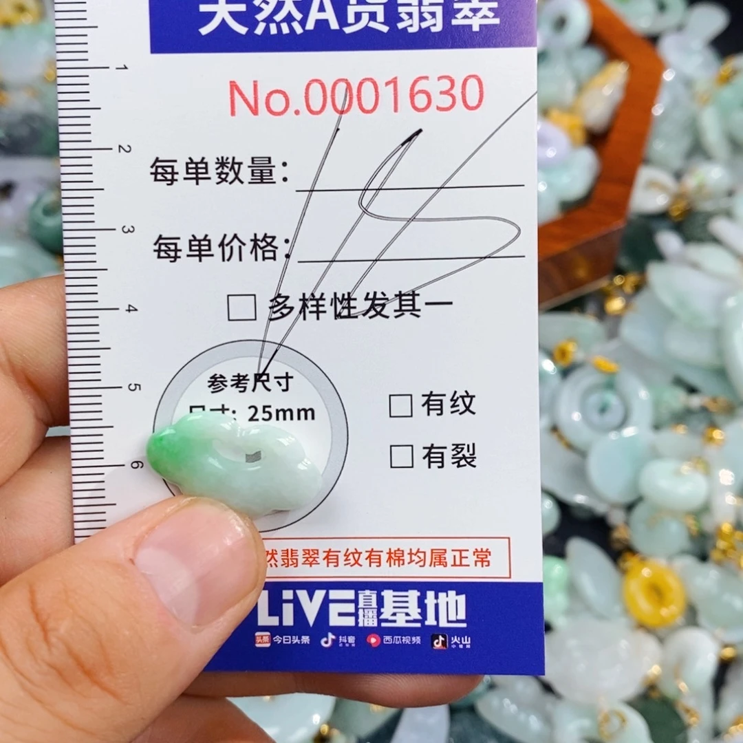 颈饰未镶嵌翡翠1630