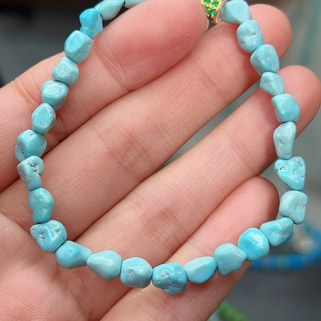 绿松石珠宝奇石未镶嵌