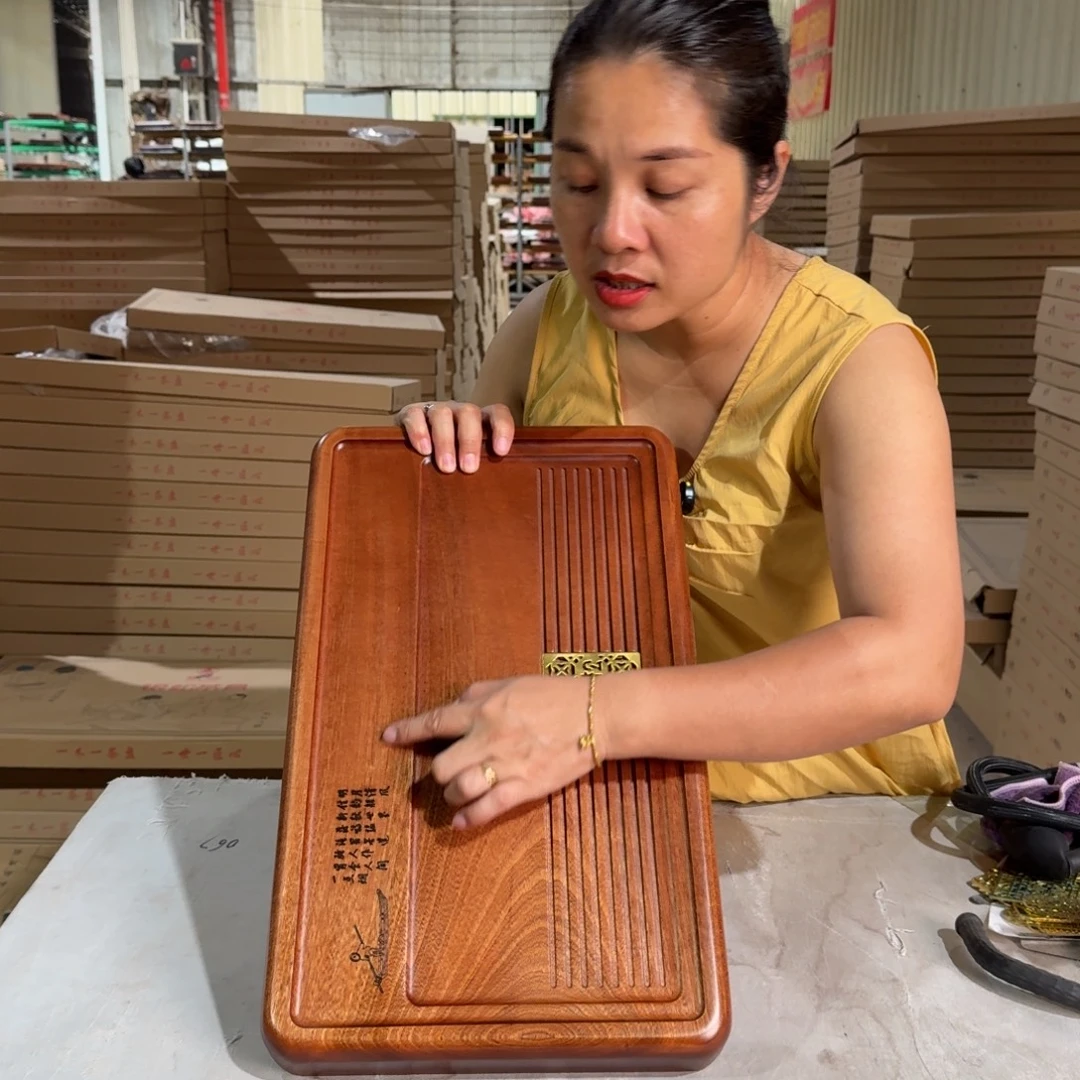 花梨木茶盘50*30尺寸