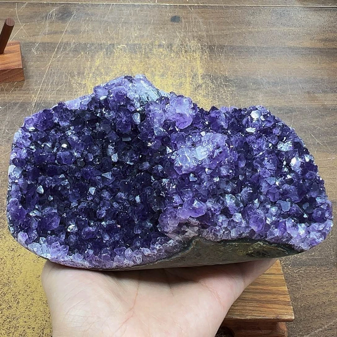 紫晶摆件未镶嵌晶体