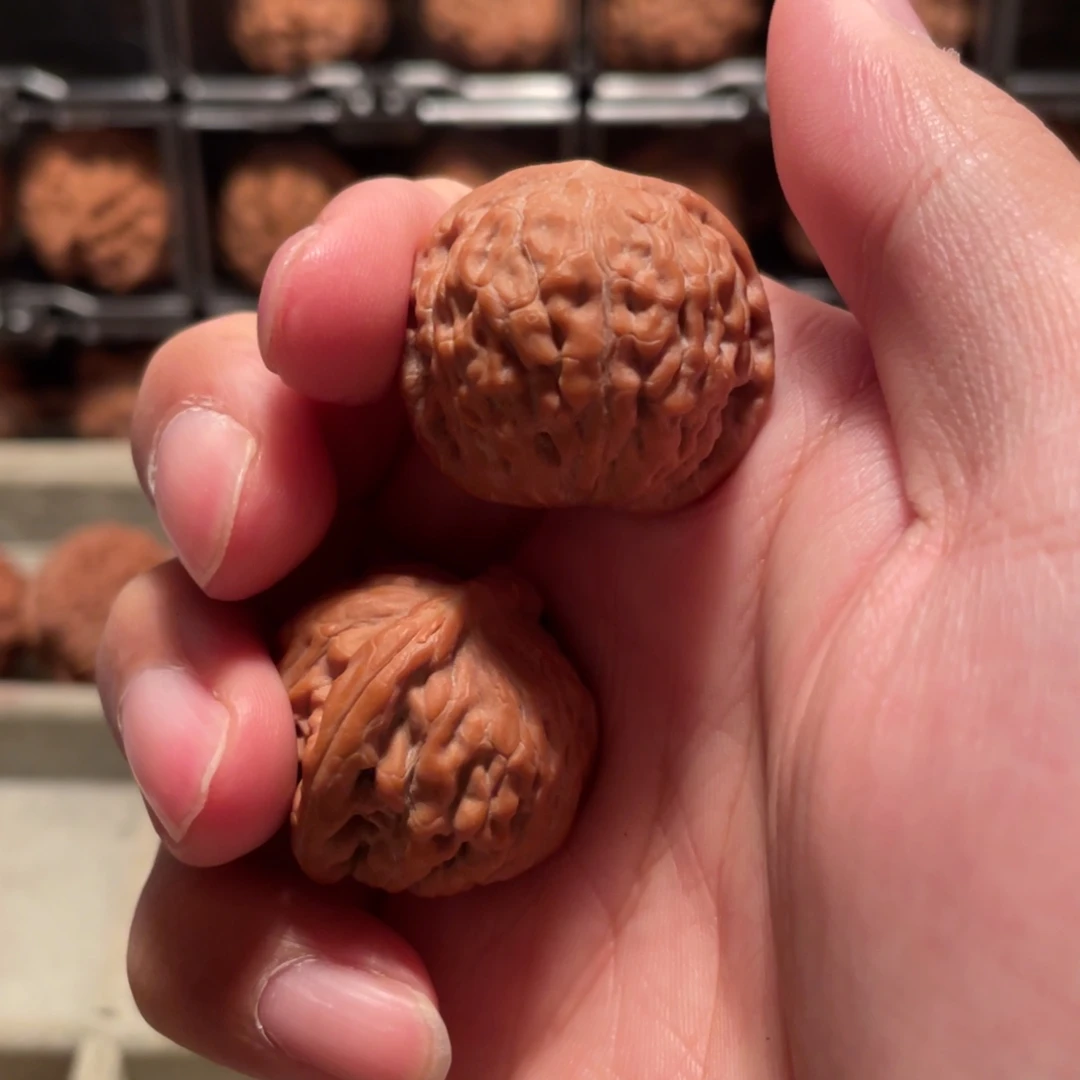 我***缘吊坠文玩核桃野生小莲花