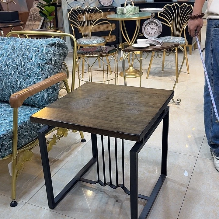 有机玻璃木质边几