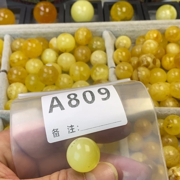 琥珀未镶嵌珠宝奇石微瑕19.4