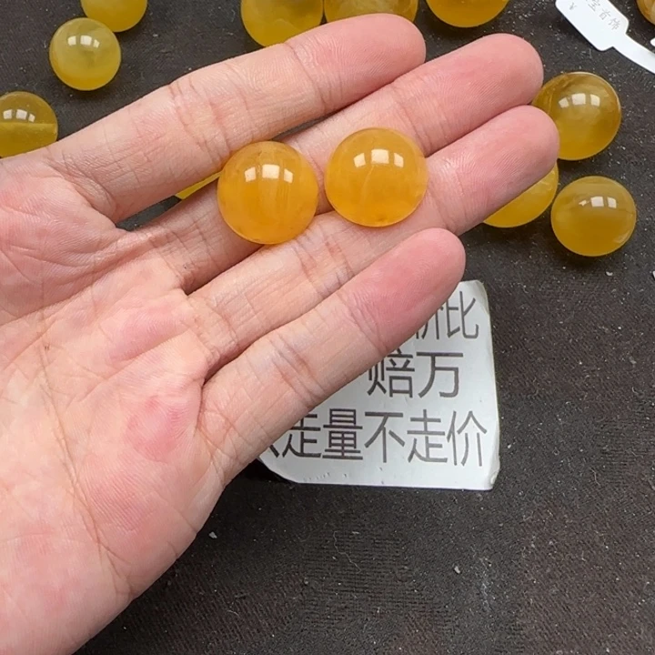 蜜蜡未镶嵌珠宝奇石天然39