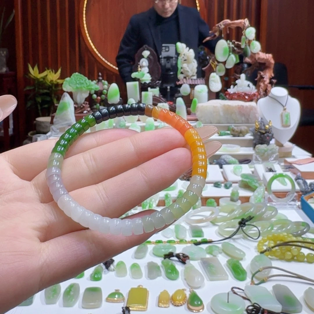 和田玉多宝直切未镶嵌