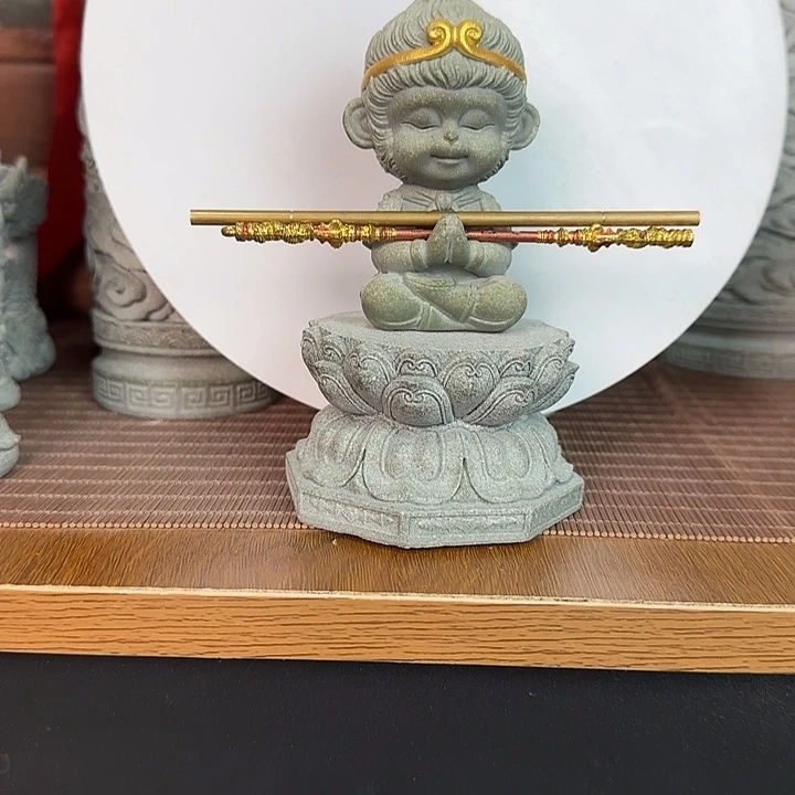 石材悟空+大莲花台