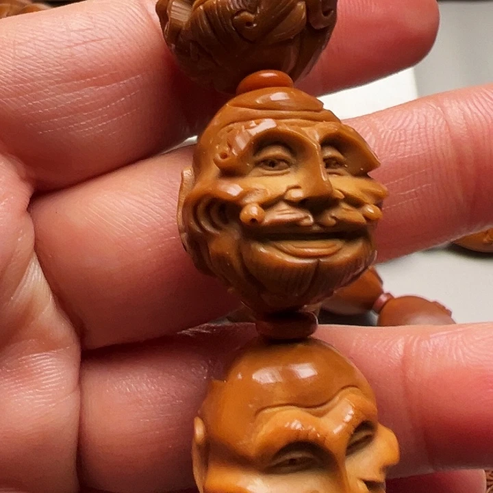 橄榄核手串/手链殷派十八罗汉