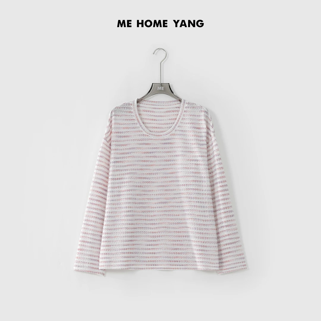 ME【调色盘】春夏百搭女士显瘦通勤时尚新款T恤MEQS1530