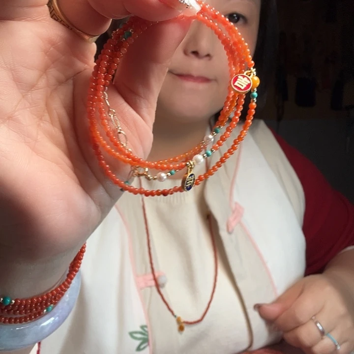 染料紫檀（血檀）手串/手链