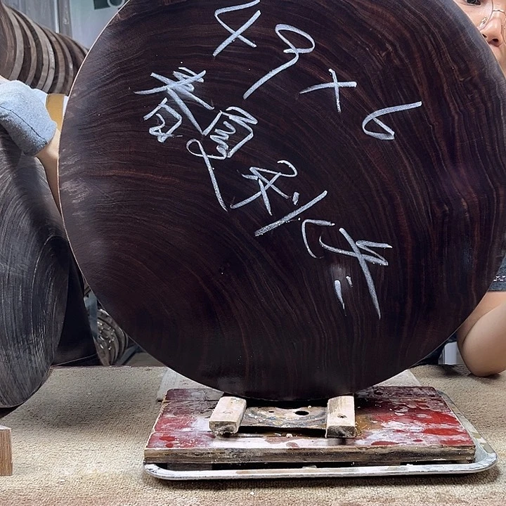 木春**冬正宗蚬木菜板圆形