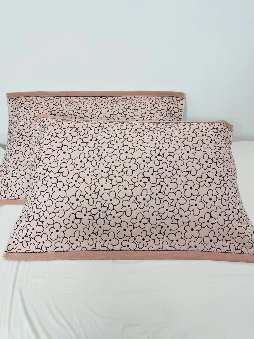 8层纱布全棉枕巾53*78cm