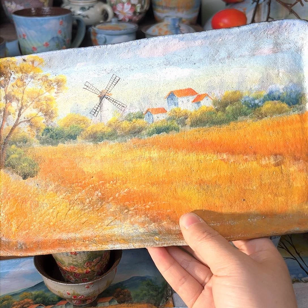 碟天**丶釉下五彩斑斓色彩