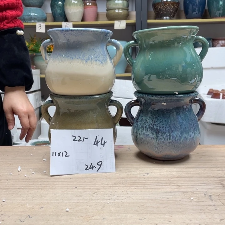 紫砂花盆多肉花盆微瑕44