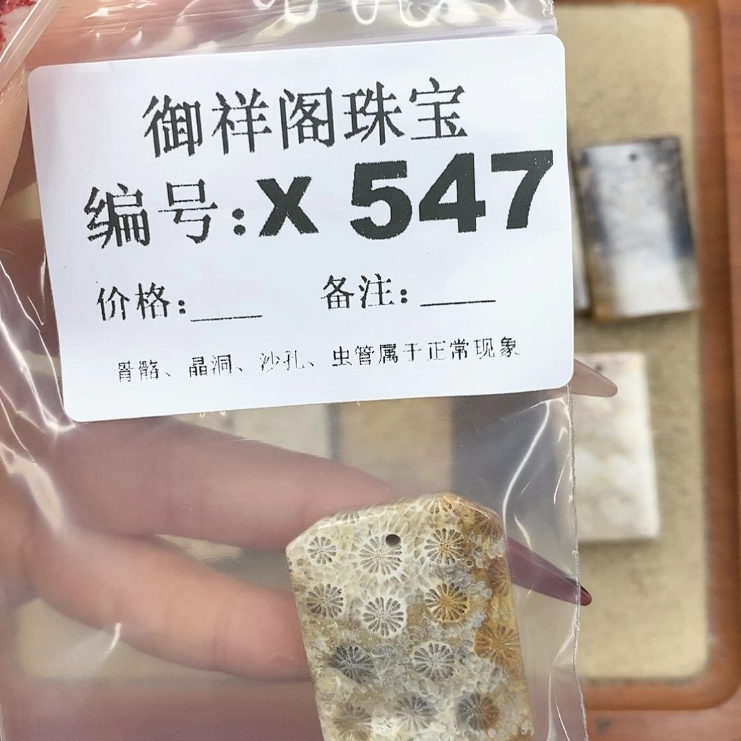 硅化珊瑚（珊瑚玉）颈饰未镶嵌可**?