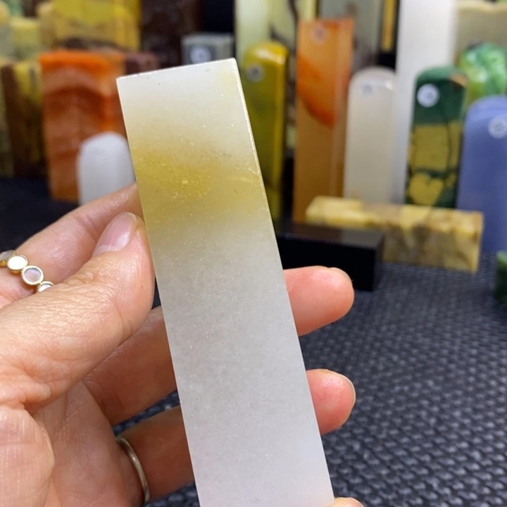 青田石我**野青田石印章石