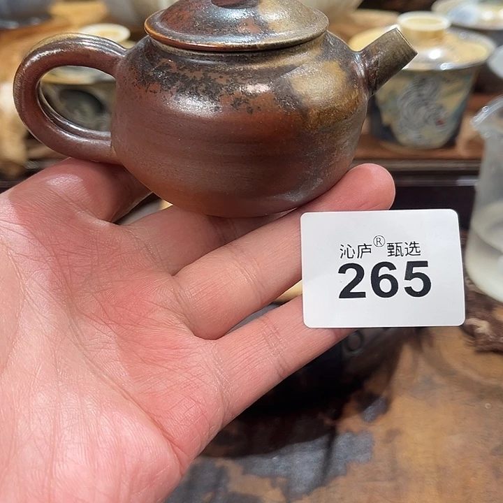 沁庐柴窑古法柴烧全手工茶具