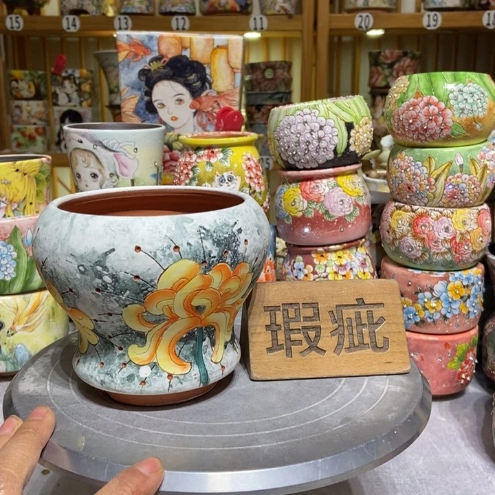 景德镇艺术手绘作品