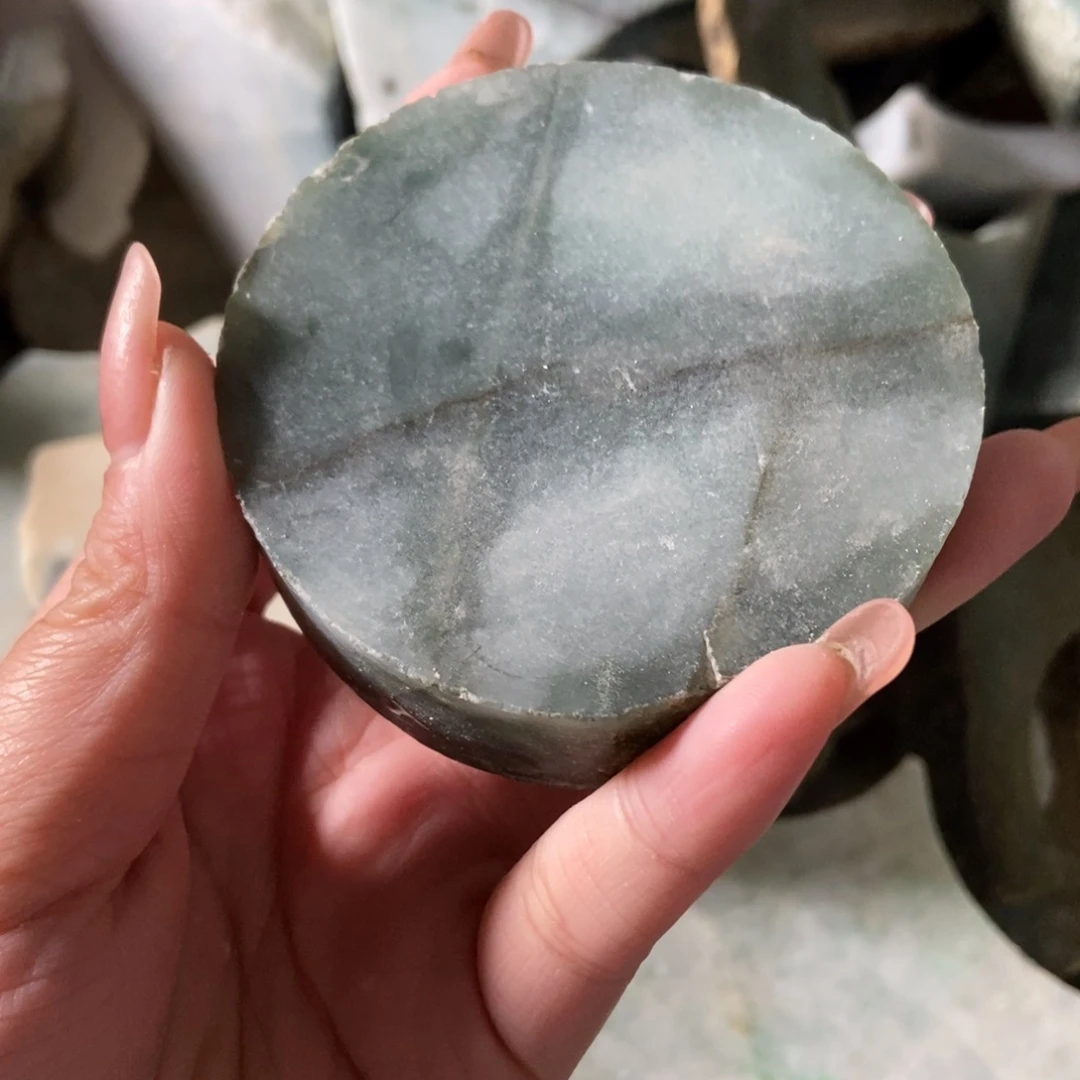 翡翠未镶嵌挂件天然翡翠