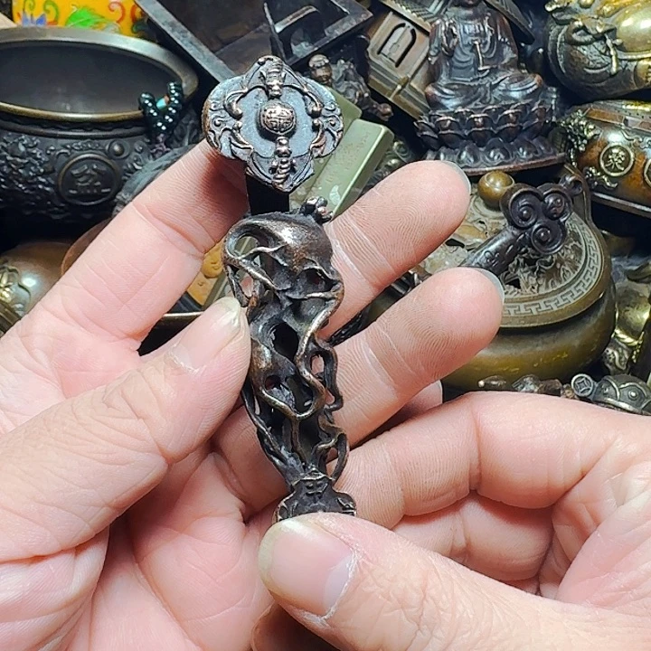 铜器摆件收收藏藏