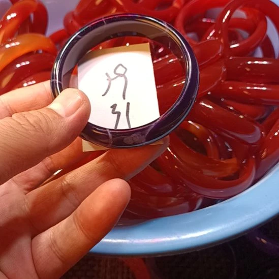 玛瑙/玉髓未镶嵌手镯