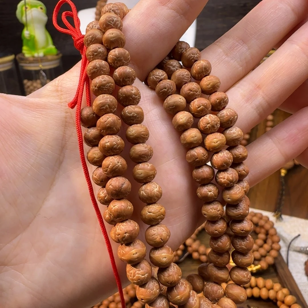 凤眼菩提吊坠国产酸枣核精品108颗