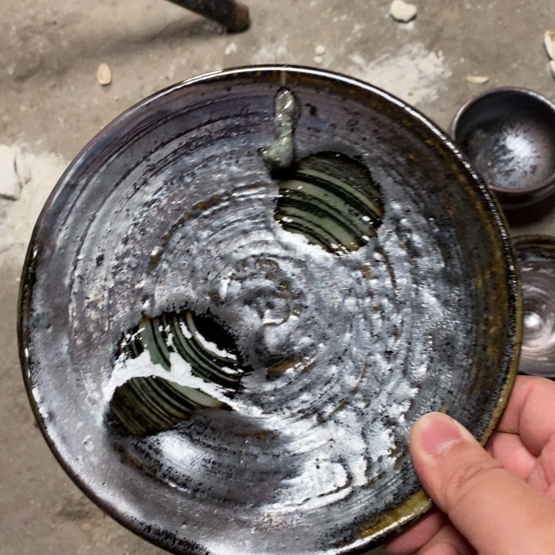 淡***茶浪鬼柴烧 无相系列