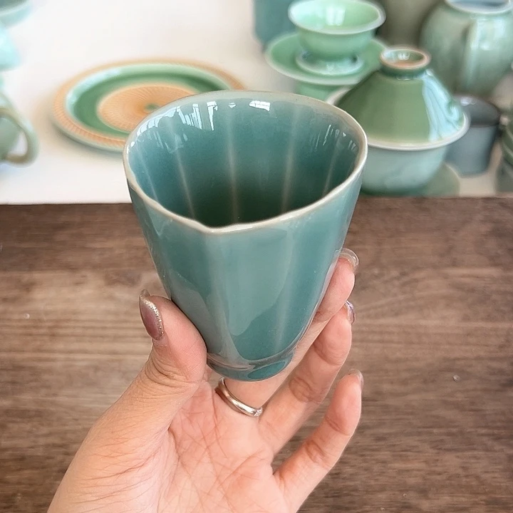 小米茶器龙泉青瓷