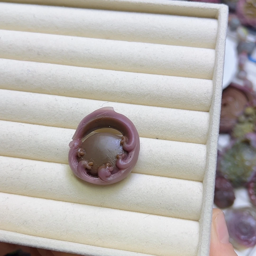 玛瑙/玉髓未镶嵌定制吊坠