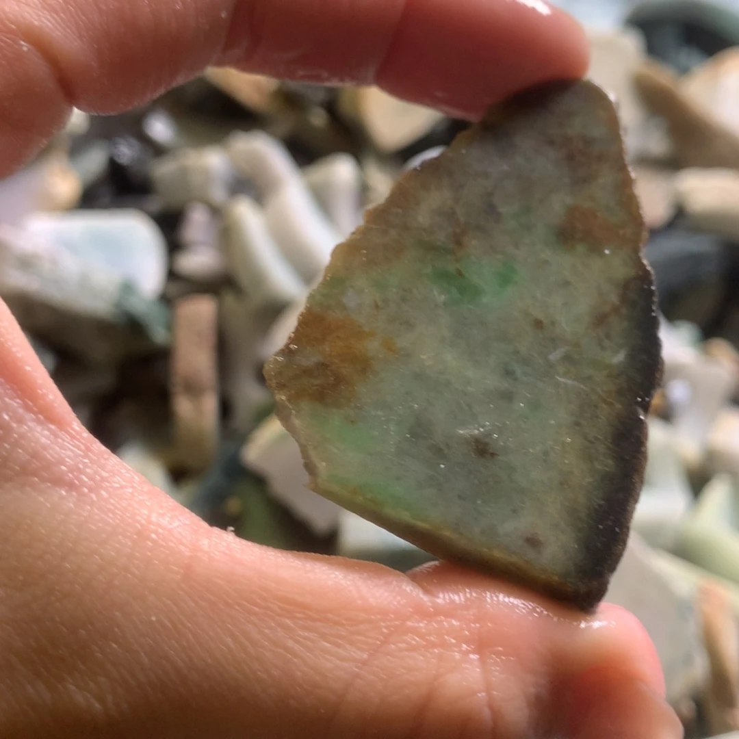 翡翠颈饰未镶嵌缅甸翡翠