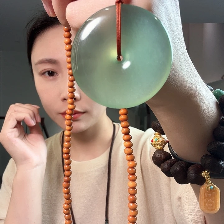 *****蛇纹石玉未镶嵌颈饰