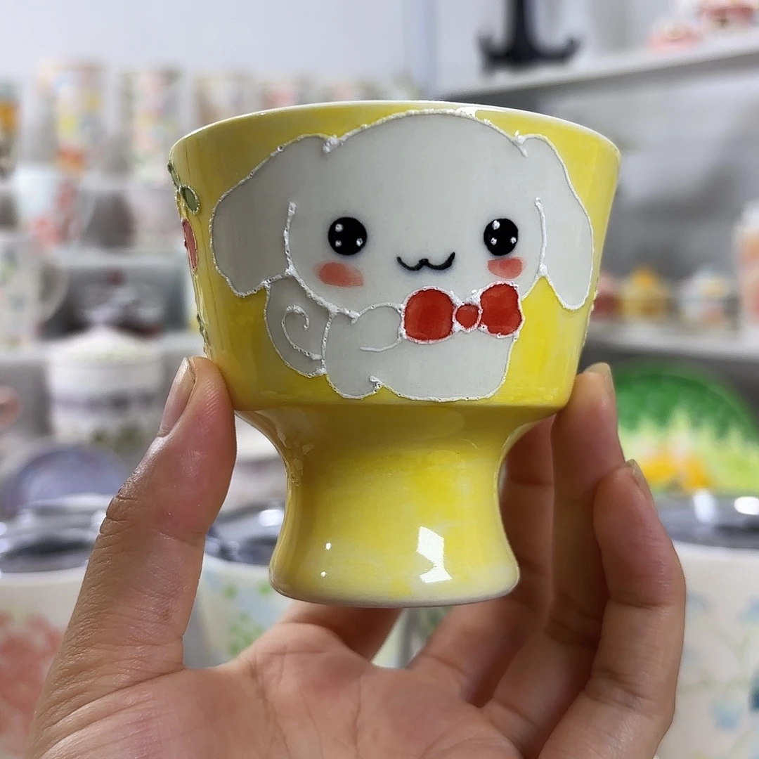手绘高温釉下彩陶瓷