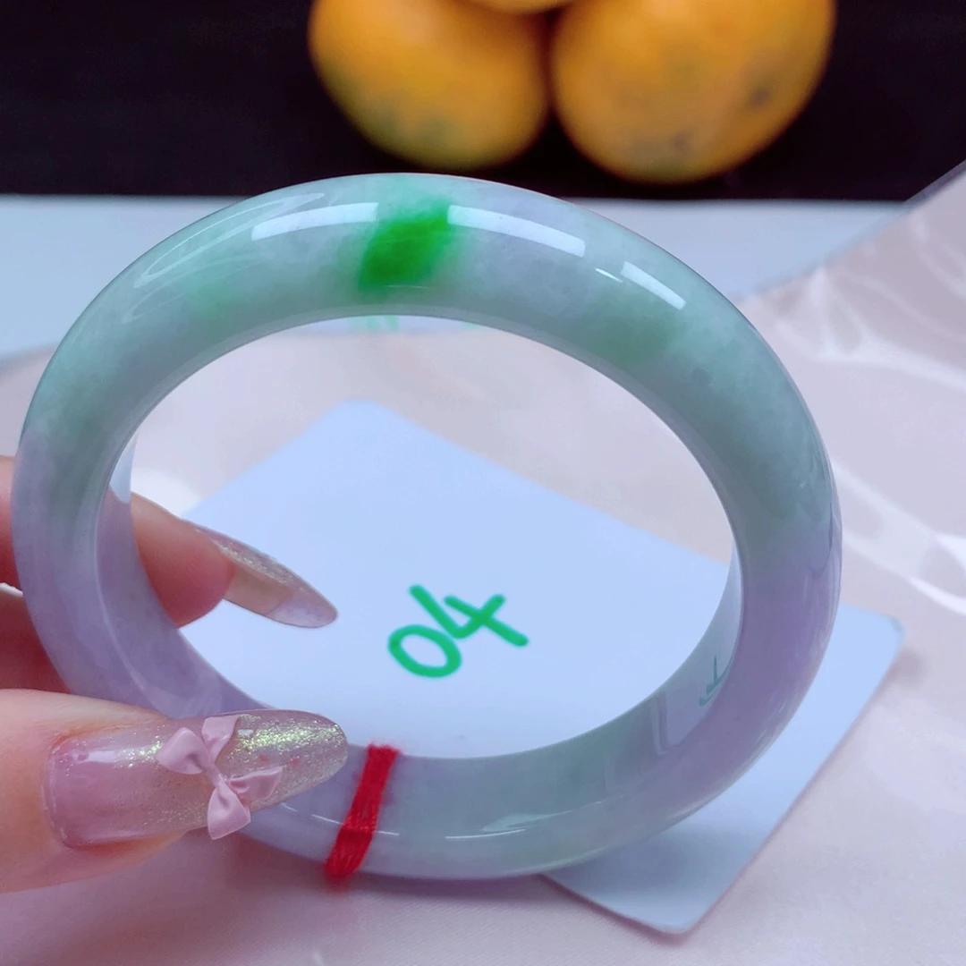 未镶嵌手镯翡翠天然缅甸翡翠A货手镯 04号