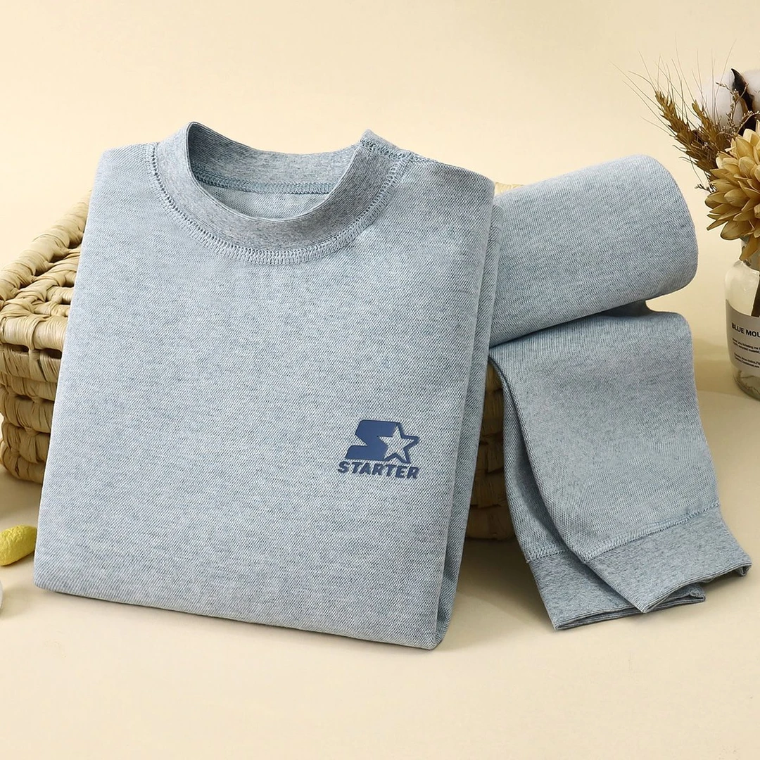 Tontoi童泰【断码】男童秋衣秋裤纯棉无骨套装中领内衣儿童全棉毛