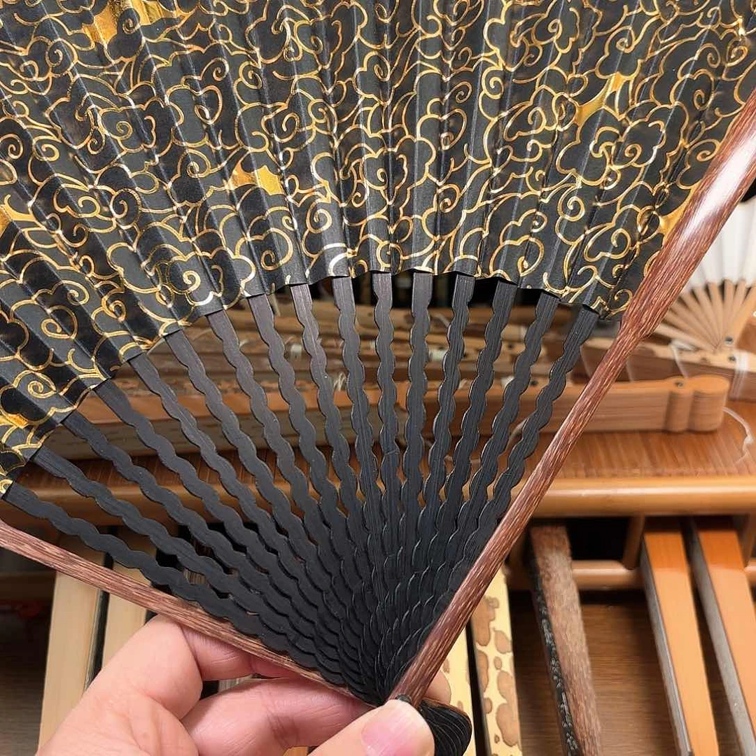 扇子芝麻粽龙鳞祥云金