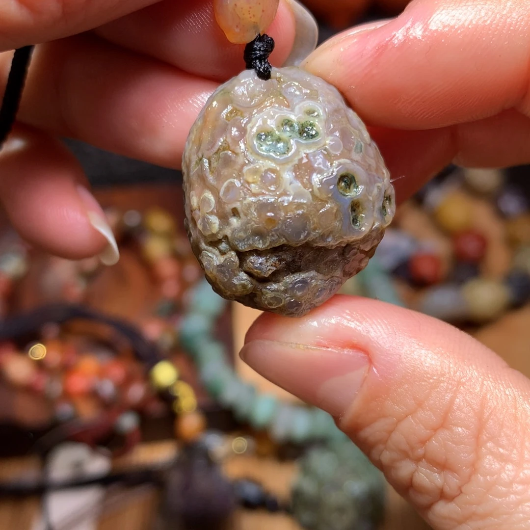 未镶嵌玛瑙/玉髓珠宝半成品