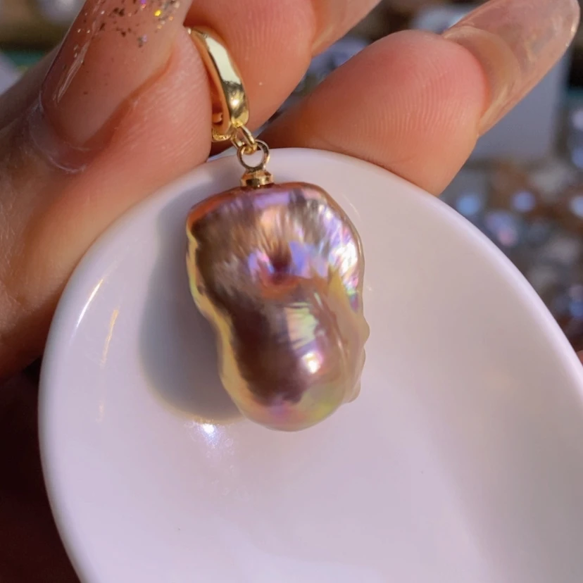 【闪购商品】淡水珍珠天然淡水珍珠合金