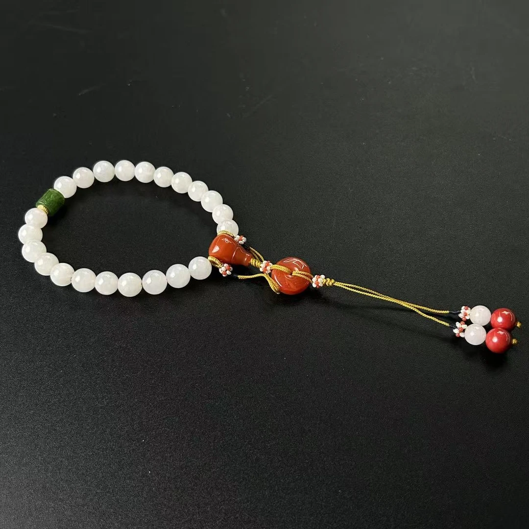 LOT.10/20世纪和田白玉手持/