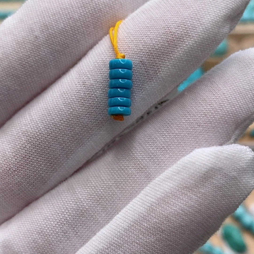 绿松石未镶嵌珠宝奇石4.6mm