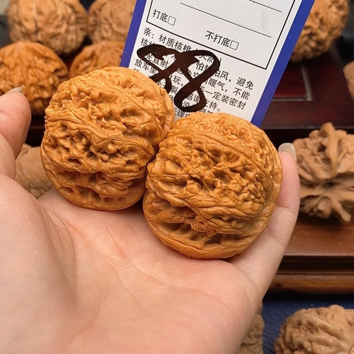 桃核吊坠坏*人粗筋狮子头49