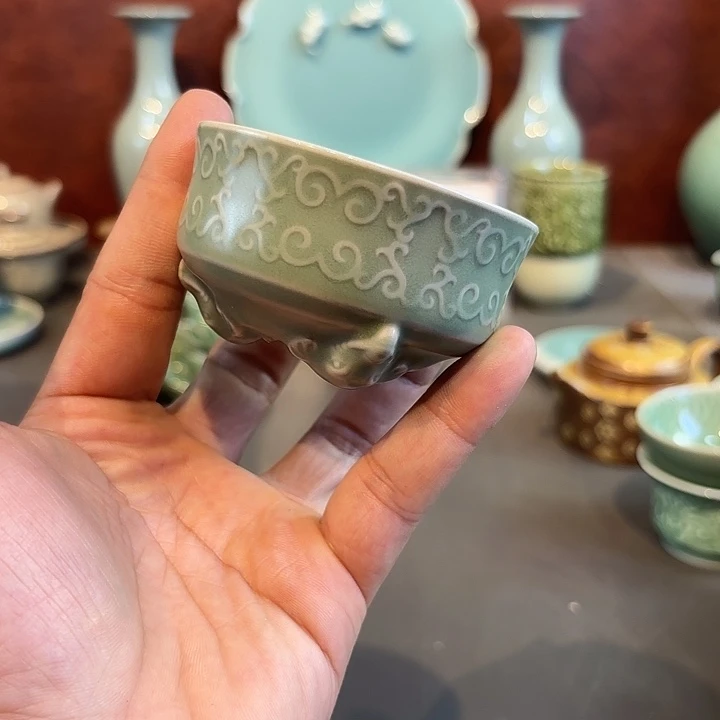 瓷片龙泉青瓷福利青瓷