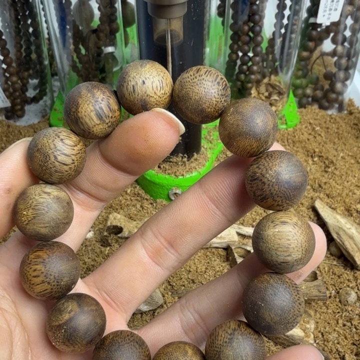 沉香手串奇楠沉香手串1.6规格21克➕