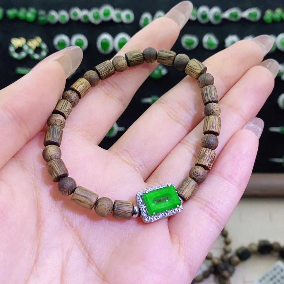 未镶嵌手串翡翠沉香