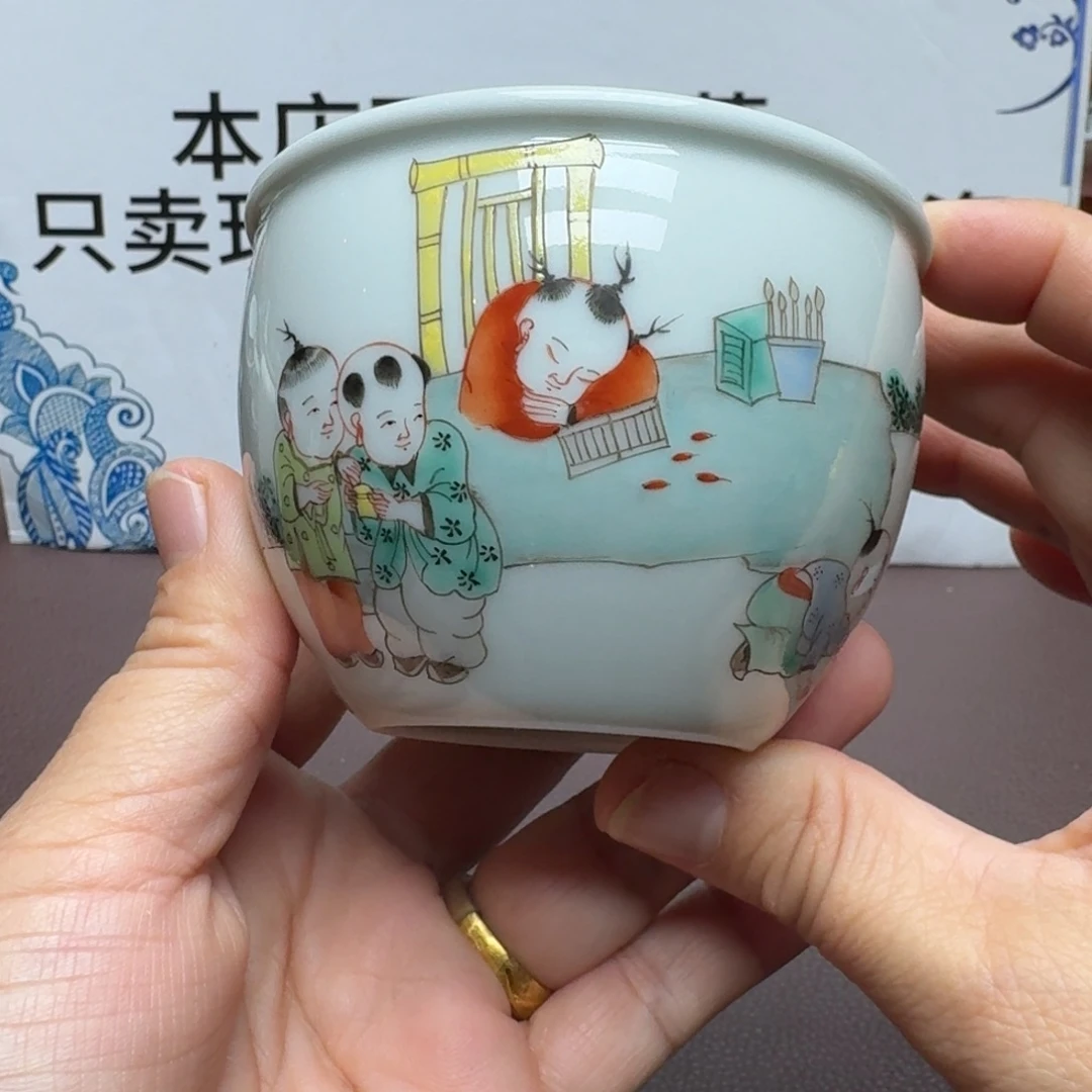 景德镇手工手绘展示