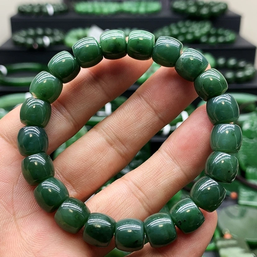 【闪购商品】和田玉（碧玉）手链未镶嵌