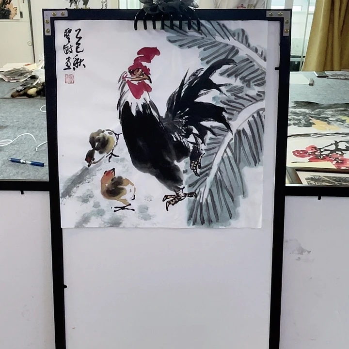 国画张圣敏先生纯手绘作品