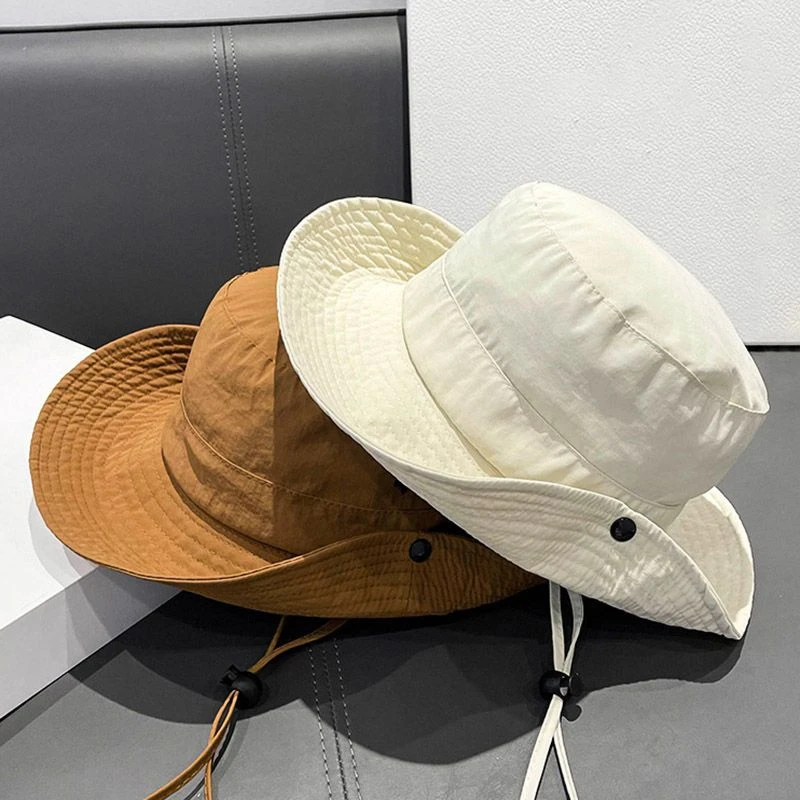 【英姐专属】韩版牛仔速干渔夫帽女春夏季户外亲子遮阳防晒登山帽