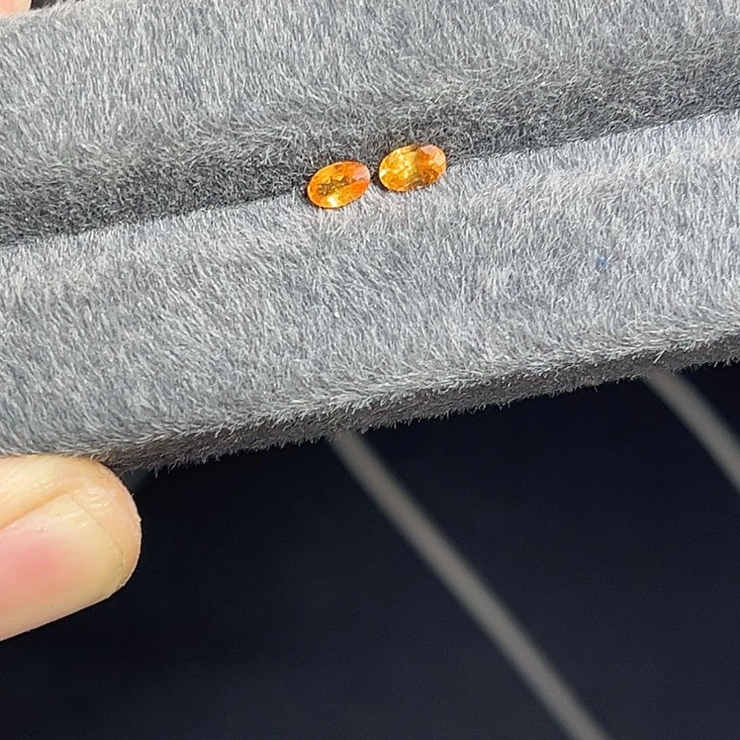 石榴石（芬达石）裸石未镶嵌裸石3x5