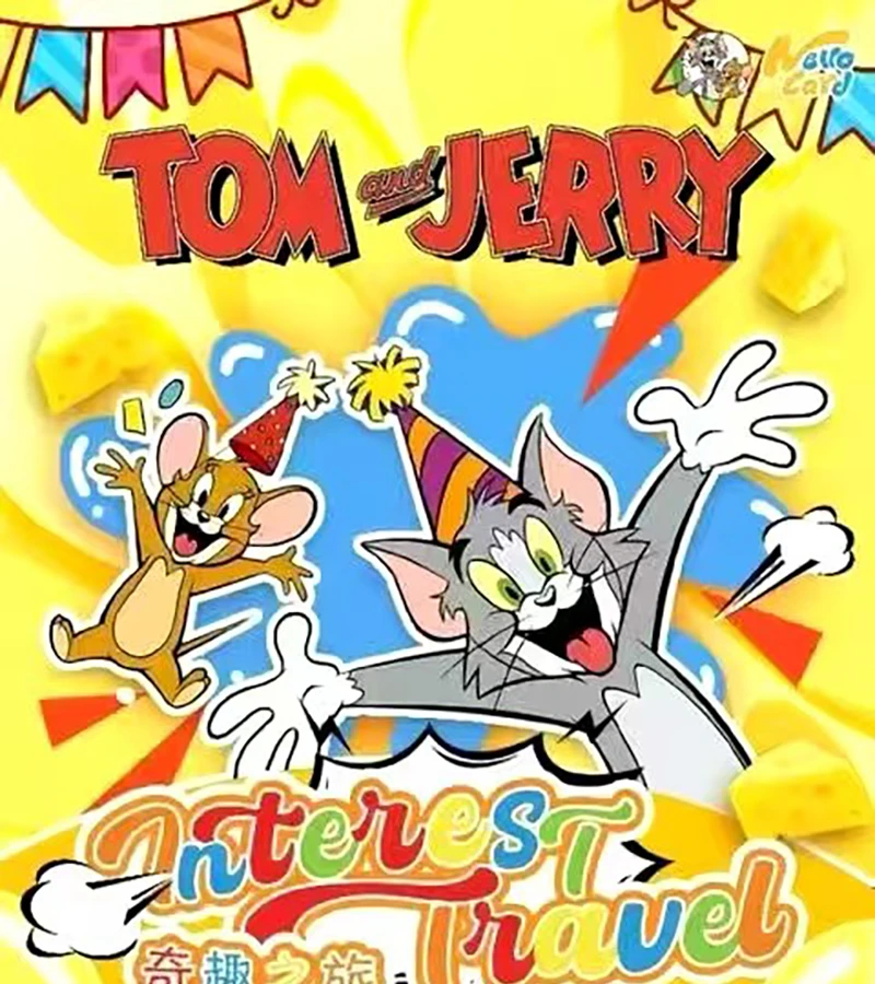 【宠粉吃吃】HelloCard 猫和老鼠第一弹奇趣之旅卡牌盲盒【默认代拆】