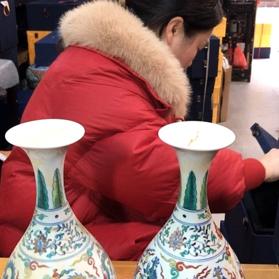 瓷片瓷器活在自己身上找