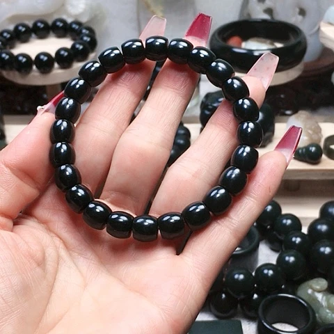 未镶嵌手串和田玉